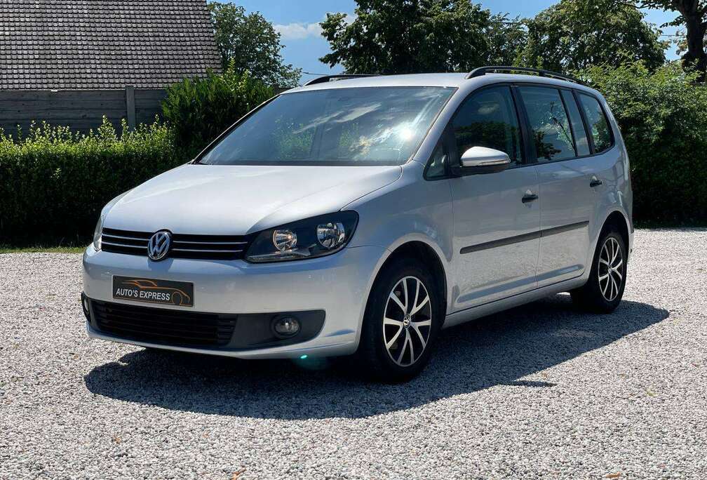 Volkswagen Touran 1.6 CR TDi Highline /Automaat/5PL/Cruise/Navi/Camera/Garantie/*