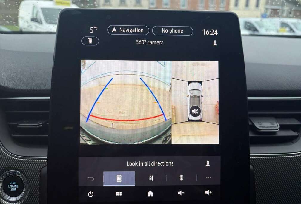 Renault 1.6 E-tech 145cv gris 12/24 25.311km Airco Camera