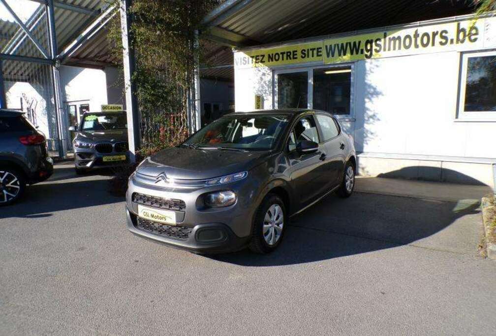 Citroen 1.2 82cv gris 10/19 Airco Cruise Capteur Bluetooth