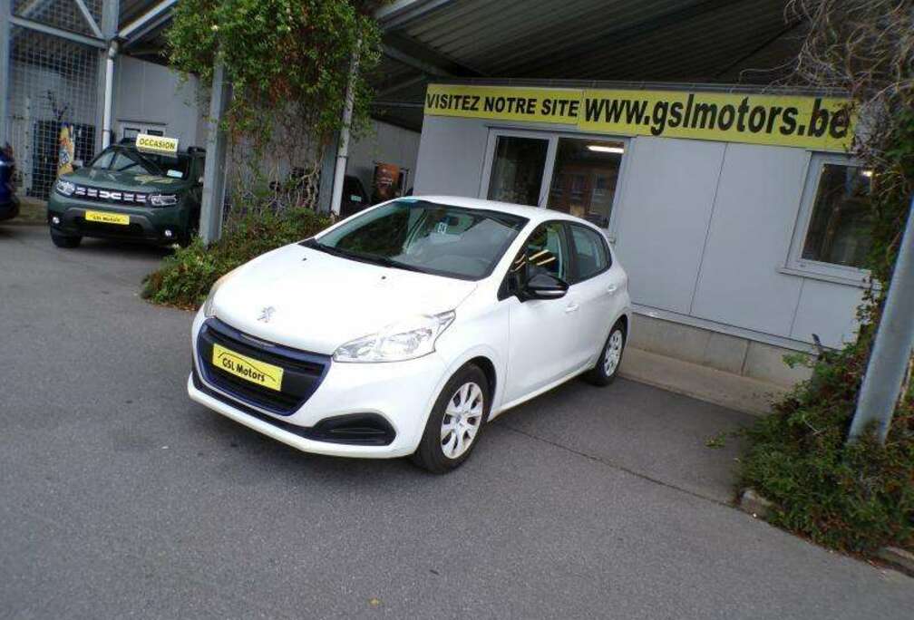 Peugeot 5Portes 1.2i 68cv Blanche 06/2017 Radio CD USB