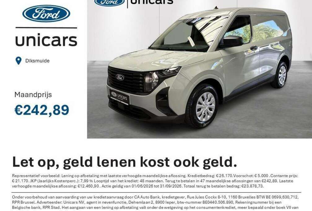 Ford 1.0 EcoBoost 73kW Trend PRIJS PARTICULIER