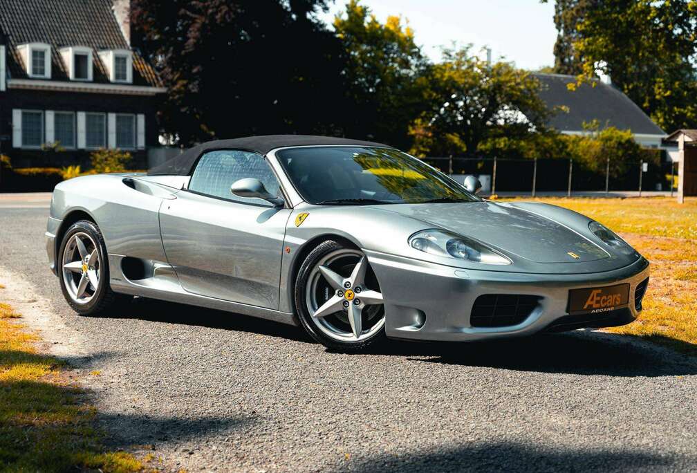 Ferrari SPIDER 3.6 - V8 / F1 / 39.000 KM / FULL SERVICE / EX JACQUES SWATERS / TOP CONDITION