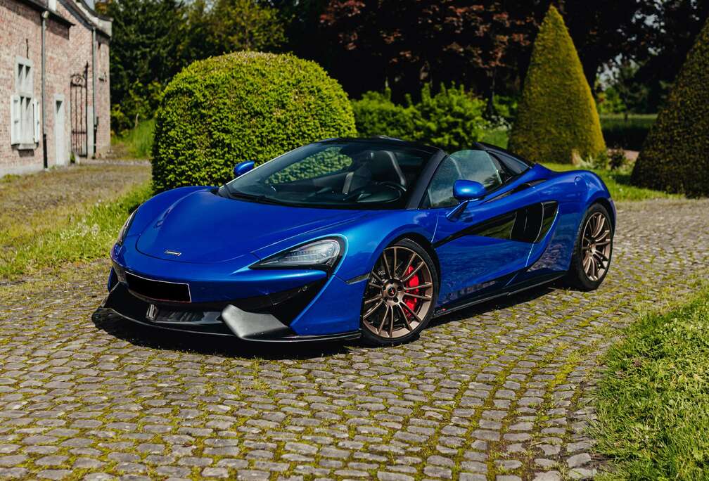 McLaren Spider/Vega Blue/Xpel/Vat refundable/like new