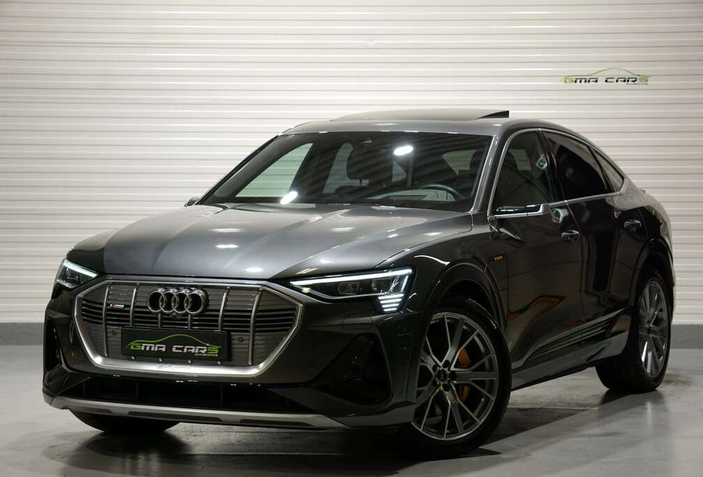 Audi E-Tron 71 kWh 50 Quattro S line-Nav-Pano-360c-Leder-Garantie
