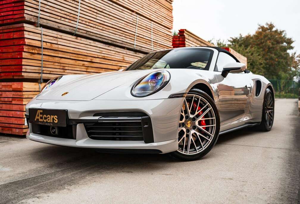 Porsche 992 TURBO CABRIO / SPORT CHRONO / 1OWNER / BELGIAN