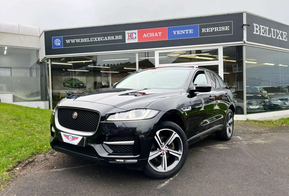 Jaguar 2.0 D AWD R-Sport *TVA*BTW*LED*CAMERA*NAVIGATION*