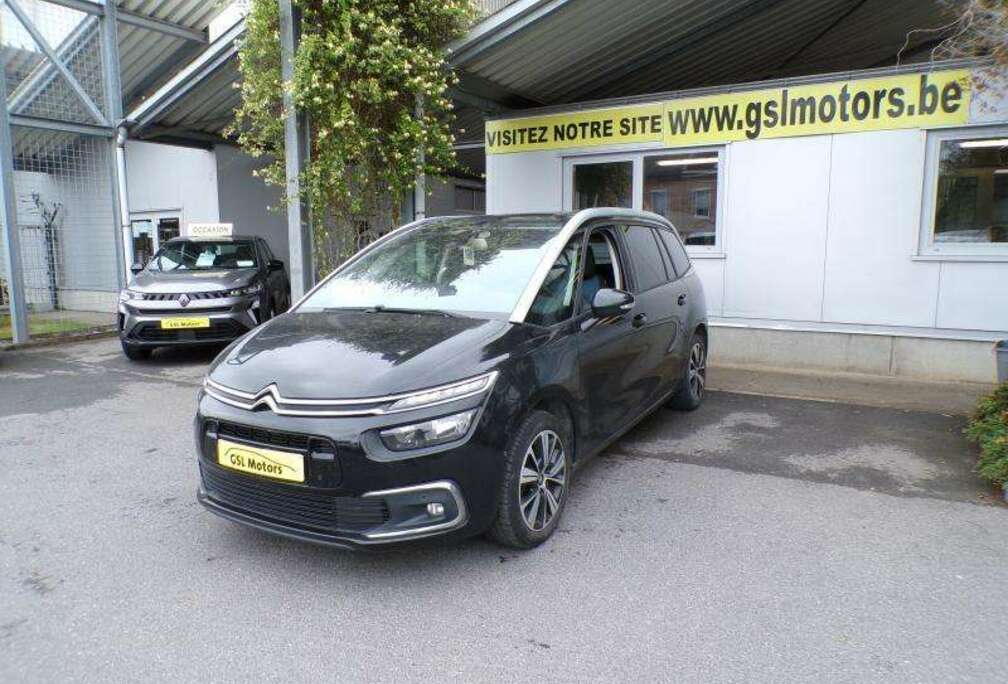 Citroen 1.5 HDi 130cv 7pl noir 11/18 Airco GPS Camera