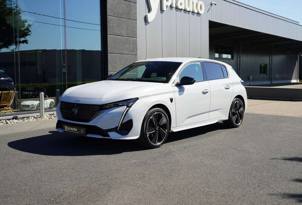 Peugeot e-308 54 kWh Allure 400 km+ rijkweite Adaptieve cruise Apple carplay Android auto Halleder verwarmde sportzetels en stuur