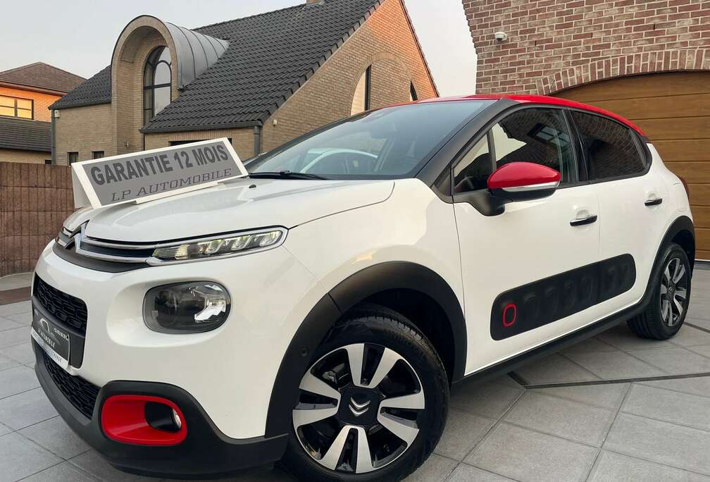 Citroen C3 1.2i-SHINE-NAVI-CARPLAYGARANTIE 12 MOIS