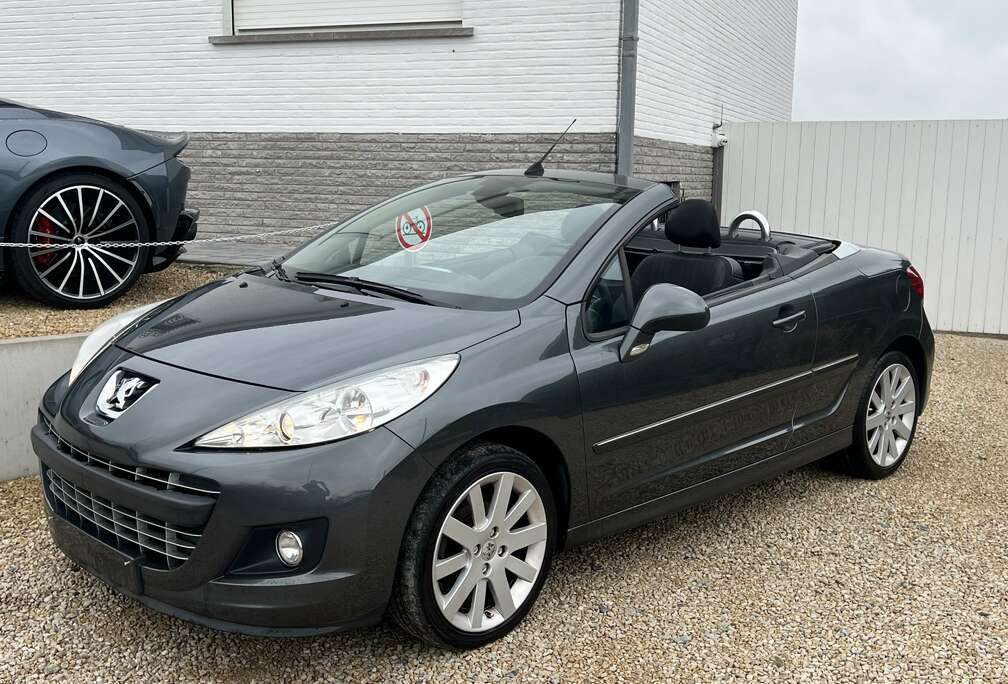 Peugeot 207 CC 1.6i Pack AUT EN DIGITALE AIRCO,ALU 17 DUIM,WINDVANGER,INKLAPB.SIEGELELS,ONDERHOUDSHISTORIEK