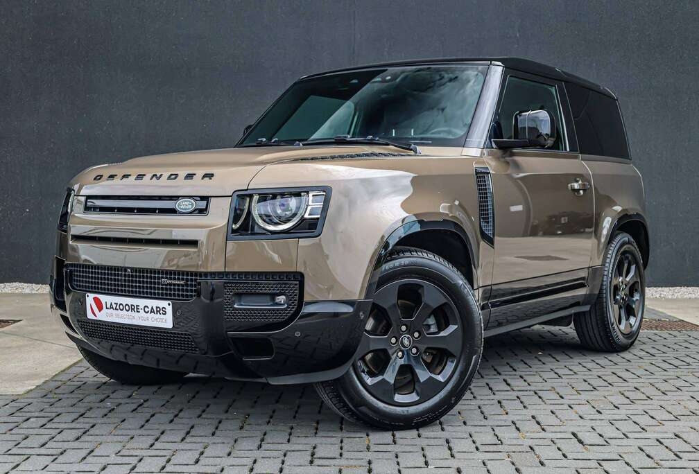 Land Rover 90 3.0 D200-X Dynamic-Black Pack-Panodak-Luchtvering