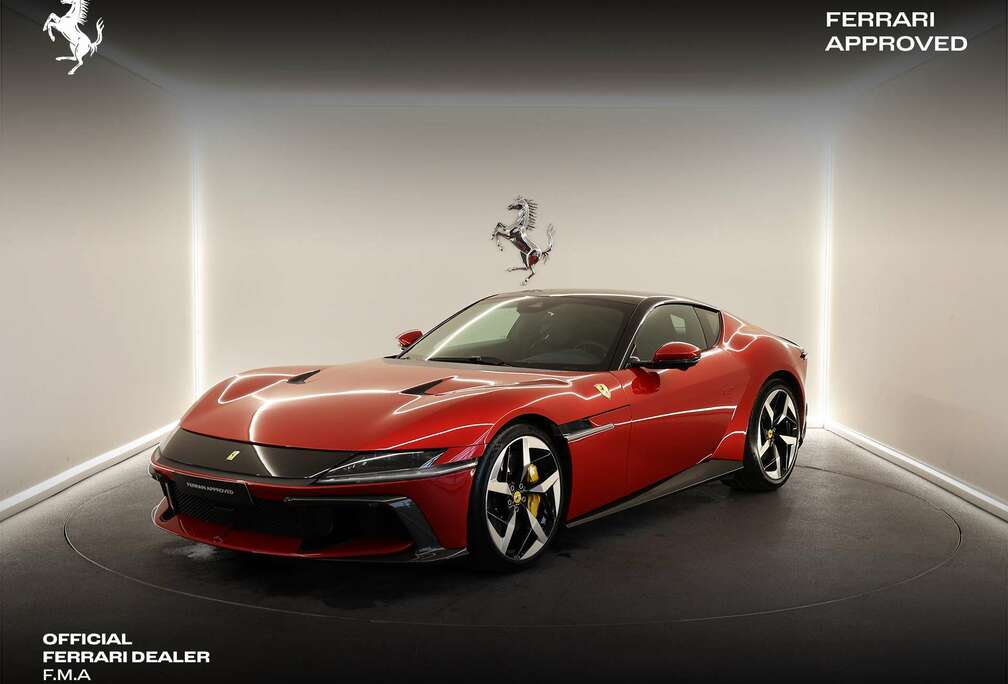 Ferrari Rosso Imola / Demo Car / Ferrari Approved