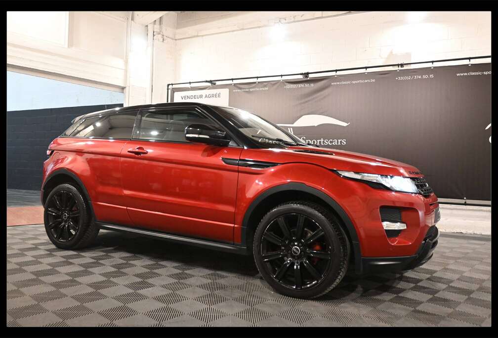 Land Rover Evoque Coupé 2.0 Si4 4WD Dynamic / RECARO / TOIT PANO / FULL OPTIONS !!