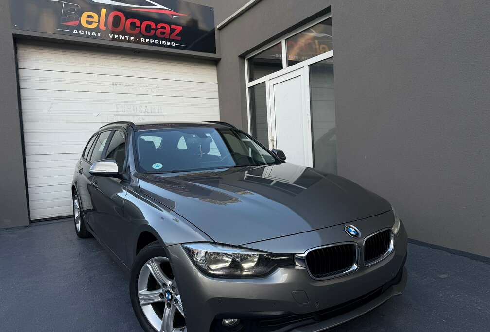 BMW  BMW SÉRIE 318d TOURING Euro6b GARANTIE 1ANS– CUIR CHAUFFANT – GRAND ECRANT PRO RADAR DE RECULE AV/AR