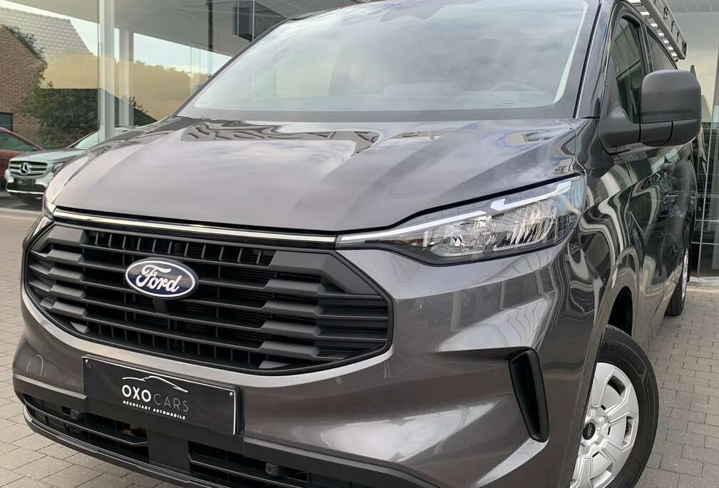 Ford CUSTOM L2 2.0TDCI LONG CHASSIS 150CV / Galerie Toit  / Gps / CarPlay / Camera / ACC / Attache Remorque / 26.025€ HTVA