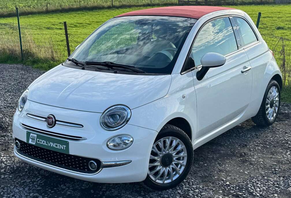 Fiat 1.2i Cabriolet // Lounge GPS + Bluetooth
