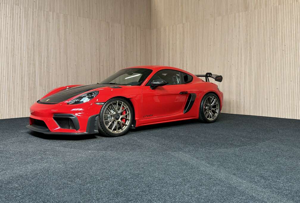 Porsche 718 Cayman GT4 RS 4.0i PDK Weissach pakketCarbonX-pel
