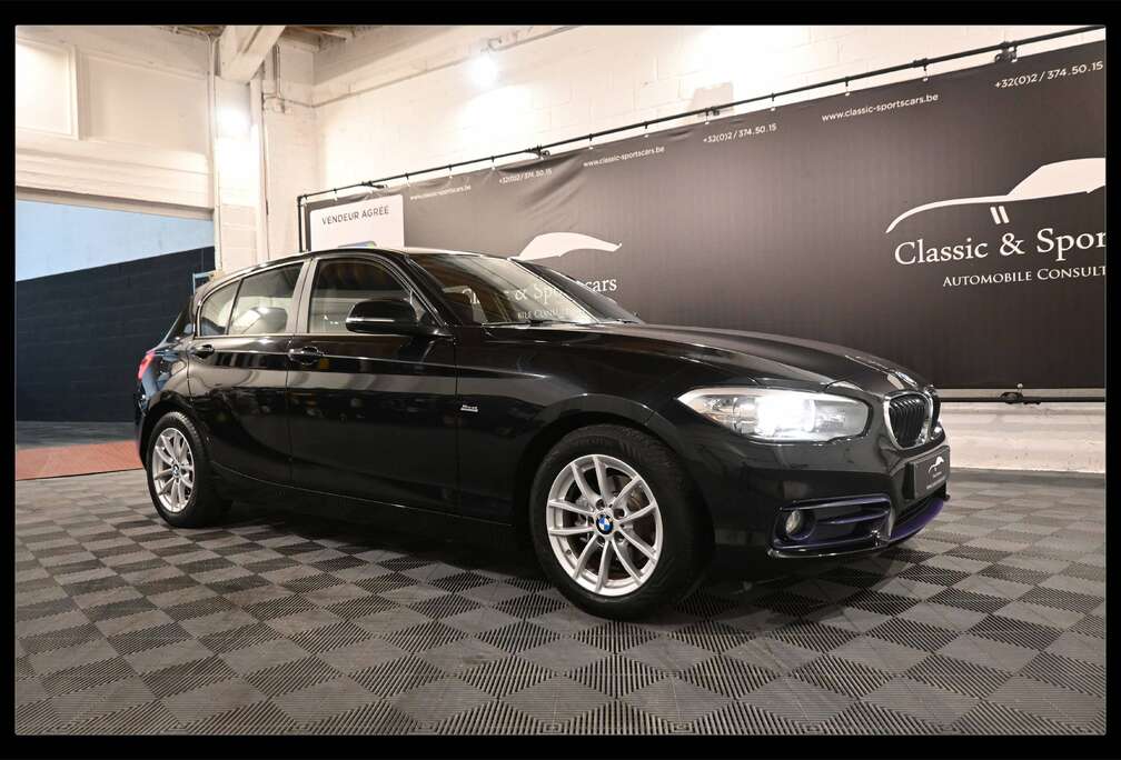 BMW 116d EURO 6b / CUIR / GPS NAVI / BLUETOOTH / PDC