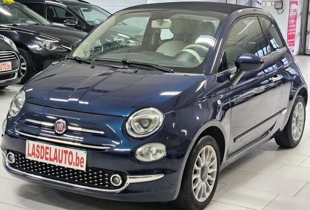 Fiat 0.9i BOITE Auto Sensors Cruise Gps Blue Clim Cuir