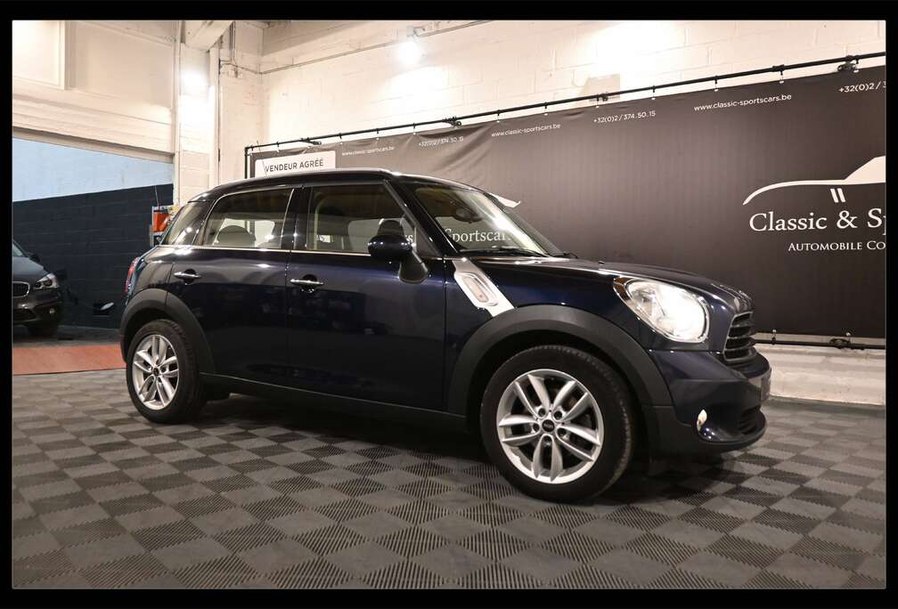 MINI COUNTRYMAN PACK COOPER 1.6 D / GPS NAVIGATION / BLUETOOTH / CRUISE CONTROL / A VOIR !!