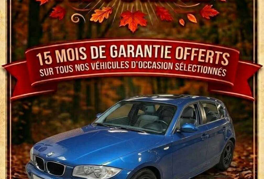 BMW 116i NORME LEZ 2030 $$ 15 MOIS GARANTI $$