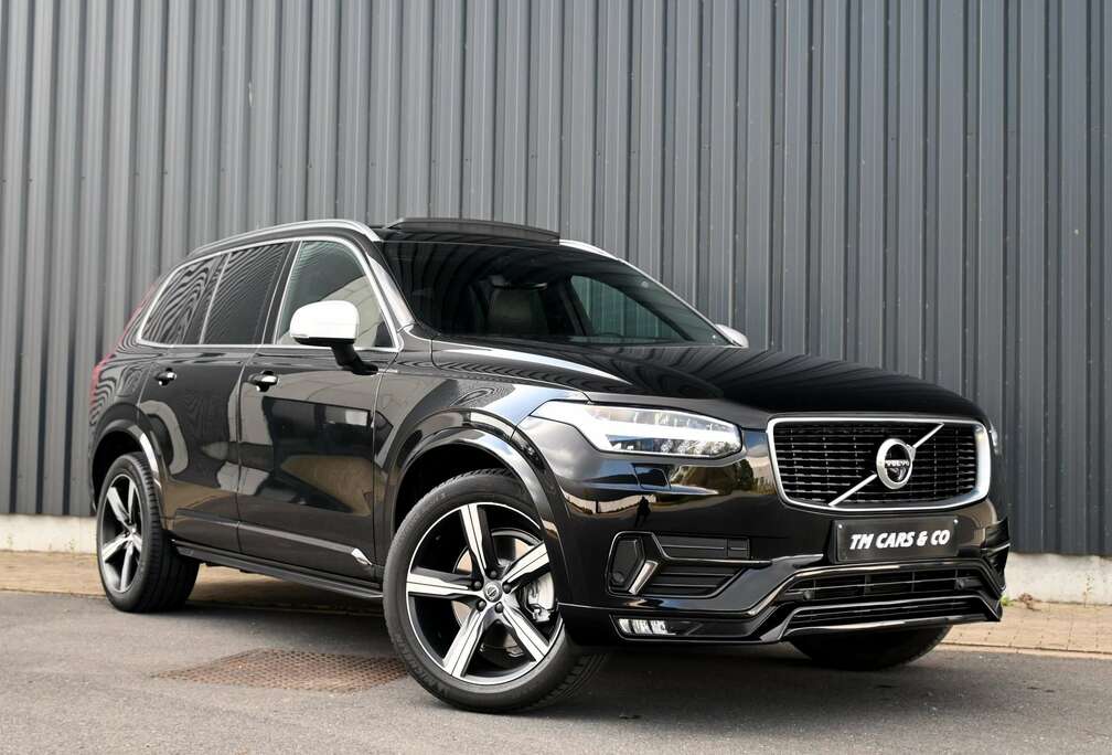 Volvo R-design T6 AWD, HUD, Pano, LED, 360, 7zit,Acc