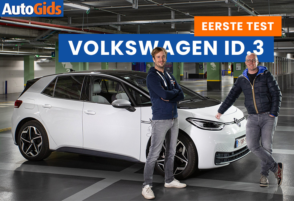 Wegtest Volkswagen ID.3 (video)