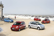 Fiat Panda TwinAir 85, Kia Picanto 1.0, Renault Twingo 1.2, Toyota Aygo 1.0 VVT-i en Volkswagen Up 1.0 60 : Springtij