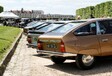 Oude Citroëns en Panhards aan Atomium #2