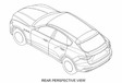 Maserati Levante: technische schetsen onderschept #6