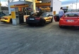 Audi TT RS en R8 Spyder betrapt aan een tankstation #2