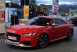 Audi TT RS en R8 Spyder betrapt aan een tankstation #1