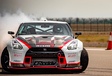 Nissan GT-R drift met 304 km/u #1