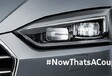Teasers animés de l’Audi A5 #1