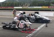 Dragrace: sneeuwscooter of Ferrari? #1