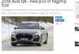 Audi Q8 rijdt zijn eerste ritten #1