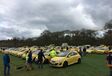 Optocht van gele auto’s als antwoord op vandalisme #2