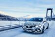 Renault Mégane R.S. in de sneeuw #1