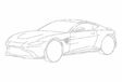 Aston Martin Vantage : croquis en fuite !  #1