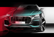 Audi Q8 onthult front via teaser #1