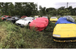 INSOLITE – 11 Ferrari abandonnées sur un terrain vague #1