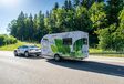 Traversée des Alpes en voiture électrique avec une caravane #1