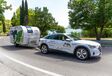 De Alpen over in een elektrische auto met caravan #4