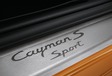 Porsche Cayman S Sport et Boxster S Porsche Design Edition 2  #7