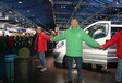 Betoging aan de Opel-stand op het salon #4