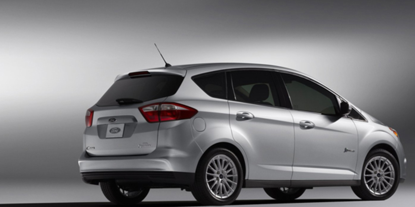 Dubbel Groen Ford C Max Hybrid Energi Autowereld