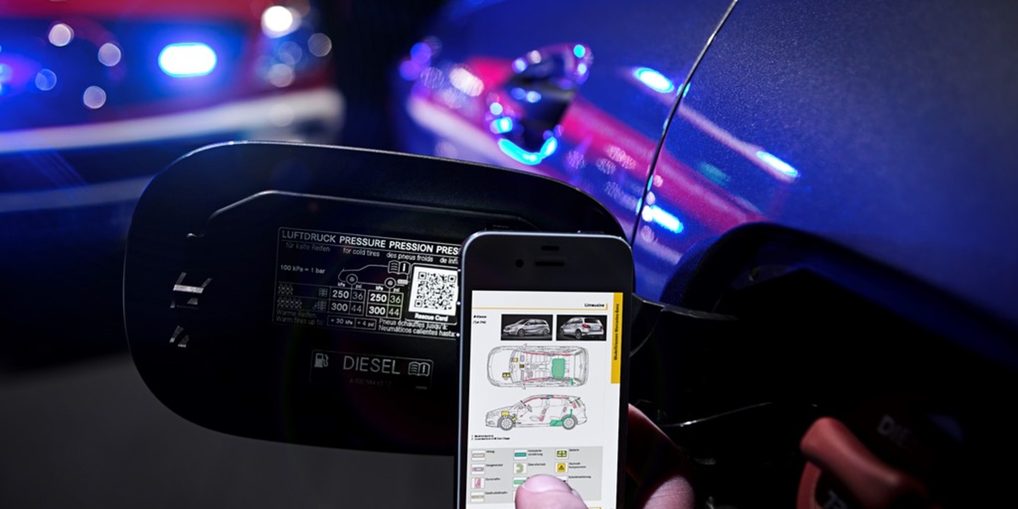 QR code pour services de secours | Moniteur Automobile