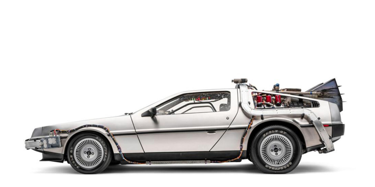 Une DeLorean de Retour vers le futur à vendre