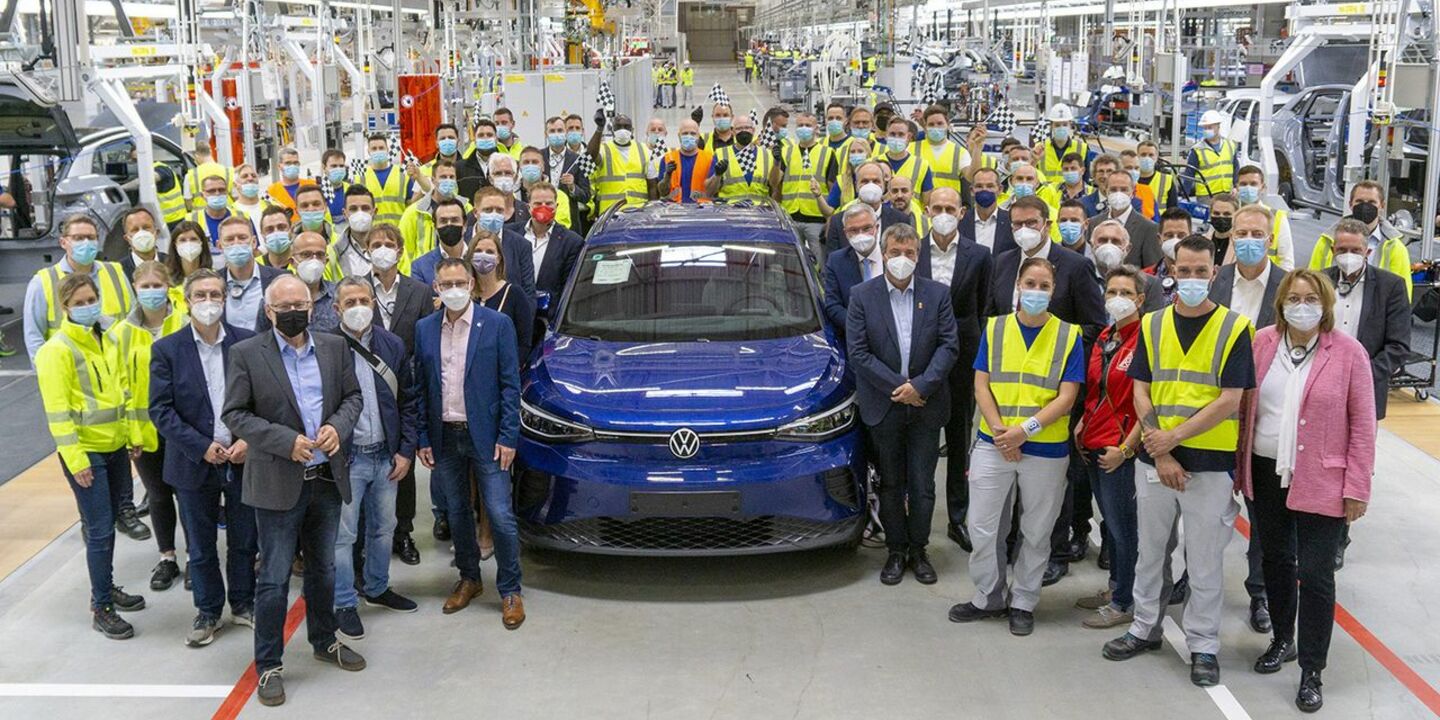Neues Elektrowerk für Volkswagen in Deutschland