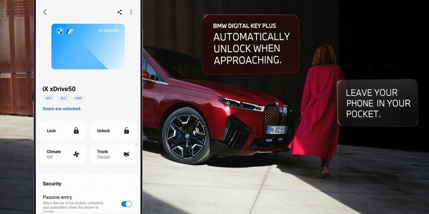 BMW active la clé virtuelle CarKey